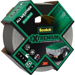 Scotch Extremium™ All Weather Gewebeband grau 48,0 mm x 27,4 m 1 Rolle