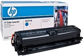HP 650A (CE271A) cyan Tonerkartusche