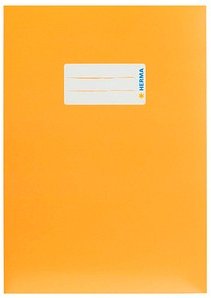 HERMA Heftumschlag orange Papier A5