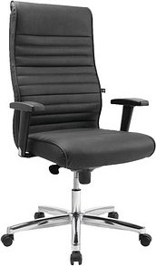 Topstar Chefsessel PRIME TIME 100, PT19TA80 Leder schwarz, Gestell chrom