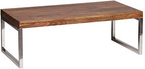 Thumbnail - WOHNLING Couchtisch rechteckig Massivholz sheesham 120,0 x 60,0 x 40,0 cm, 1 St.