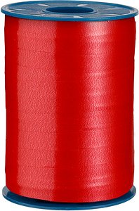 PRÄSENT Geschenkband AMERICA matt rot 10,0 mm x 250,0 m