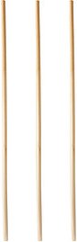 100 PAPSTAR Strohhalme pure braun