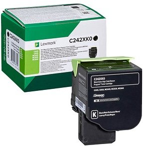 Lexmark C242XK0 schwarz Toner