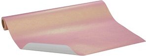 JUNG SCHÖNER VERPACKEN Geschenkpapier Vollton Perlenglanz rosé Uni rosa, 20,0 m