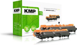 Thumbnail - KMP 1248,0021 schwarz Toner kompatibel zu brother 2x TN-242BK, 2er-Set