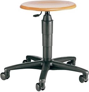 Thumbnail - Topstar Arbeitshocker TEC 60 - Holz 72260 HO1 buche, 1 St.