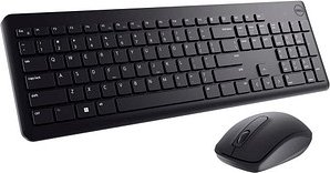 DELL KM3322W Tastatur-Maus-Set kabellos schwarz