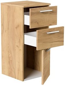 POSSEIK Bad-Hängeschrank 75 eiche gold 36,8 x 35,2 x 75,0 cm