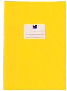 OXFORD Heftumschlag gelb Kunststoff DIN A4