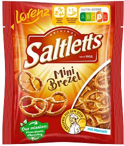 Saltletts Mini Brezel Gebäck 20x 40,0 g