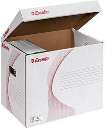 Thumbnail - Esselte Archivcontainer weiß 39,8 x 28,0 x 30,2 cm, 10 St.