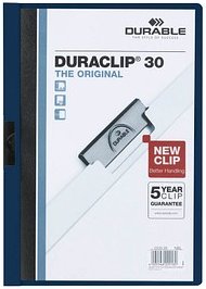 Thumbnail - DURABLE Klemmhefter DURACLIP nachtblau, 25 St.