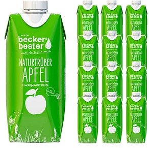 beckers bester NATURTRÜBER APFEL Direktsaft 12x 0,33 l