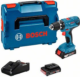 Thumbnail - AKTION: BOSCH Professional GSR 18V-21 Professional Akku-Bohrschrauber-Set 18,0 V, mit 2 Akkus mit Prämie nach Registrier...