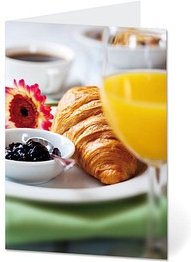 LUMA Grußkarte Frühstück DIN B6, 1 St.