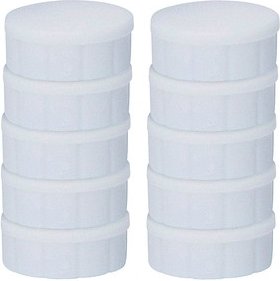 MAUL Magnete weiß, Kunststoff Ø 1,5 cm, 10 St.