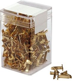 Printus Musterbeutelklammern Flachkopf, 300 St.