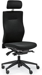 ORIGINAL STEIFENSAND Bürostuhl Seno Comfort, SC 24501S2 250 Stoff schwarz, Gestell schwarz
