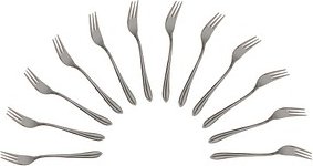 ZWILLING Kuchengabel Swing silber, 12 St.