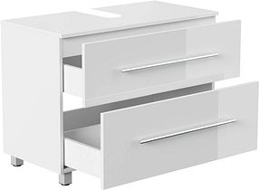 Thumbnail - POSSEIK Waschtischunterschrank MONDIAL 85 weiß glanz 85,0 x 41,6 x 63,0 cm