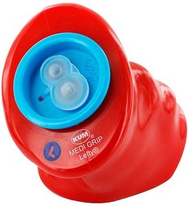 Thumbnail - KUM Linkshänder Dosenspitzer doppelt Medi Grip Lefty M2 rot