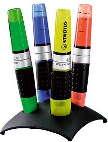STABILO LUMINATOR Textmarker farbsortiert, 4 St.