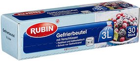 RUBIN Gefrierbeutel 3,0 l, 30 St.