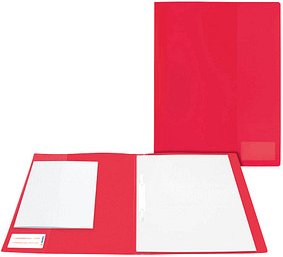 Thumbnail - HERMA Schnellhefter Kunststoff rot DIN A4, 3 St.