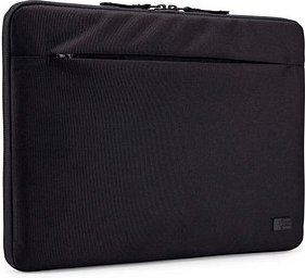 case LOGIC® Laptophülle Invigo Polyester schwarz bis 35,6 cm (14 Zoll)
