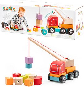 CUBiKA LKW mit Kran 13982 Spielzeugauto