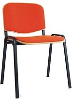 LÜLLMANN Stapelstühle 225473 rot Stoff, 1 St.