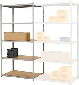 Thumbnail - Manorga Schwerlastregal EPSILINE ASZ2010305DAAA099 silber 100,0 x 30,0 x 200,0 cm