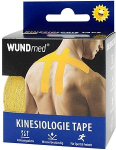 Thumbnail - WUNDmed® Tape Kinesiologie 04-039 gelb 5,0 cm x 5,0 m, 1 St.