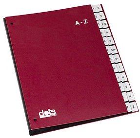 dots Pultordner A-Z rot, 1 St.