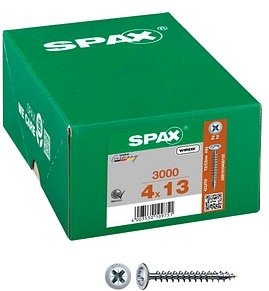 Thumbnail - SPAX® Universalschrauben Z2 Rückwandkopf WIROX 0281010400132 4 mm x 13 mm, 3.000 St.