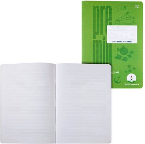 Staufen® Schulheft Premio Lineatur 3 liniert DIN A4 ohne Rand, 32 Blatt, 1 St.