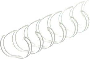 LMG Drahtbinderücken weiß für 220 Blatt, 50 St.