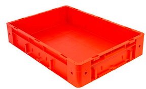 SCHULTE Eurobox rot 40,0 x 60,0 x 12,0 cm, 1 St.