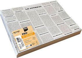 PROnappe Platzsets Vintage Zeitung weiß 30,0 x 40,0 cm, 400 St.