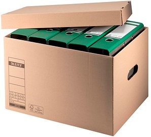 10 LEITZ Archivboxen 6081 braun 32,5 x 44,0 x 28,0 cm