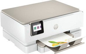 HP ENVY Inspire 7220e 3 in 1 Tintenstrahl-Multifunktionsdrucker beige, HP Instant Ink-fähig