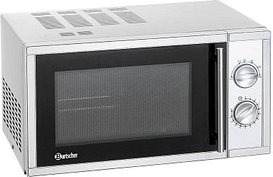 Thumbnail - Bartscher Mikrowelle 900 W silber