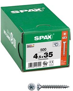 Thumbnail - SPAX® Universalschrauben T20 Senkkopf WIROX 1191010450355 4,5 mm x 35 mm, 500 St.
