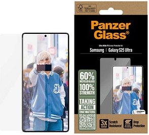 PanzerGlass™ Display-Schutzglas für Samsung Galaxy S25 Ultra