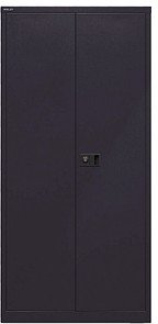 BISLEY Putzmittelschrank Universal E782AAG633 schwarz 4 Fachböden 91,4 x 40,0 x 195,0 cm, aufgebaut, 1 St.