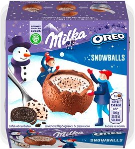 Milka Snowballs OREO Schokobonbons 4 St./112,0 g