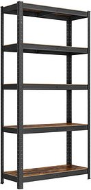 SONGMICS Schwerlastregal GLR030B01 schwarz 75,0 x 30,0 x 150,0 cm