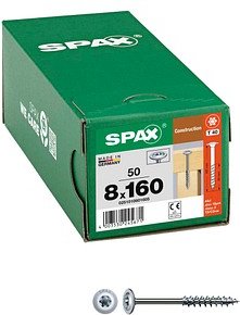Thumbnail - SPAX® Holzbauschrauben T40 Tellerkopf WIROX 0251010801605 8 mm x 160 mm, 50 St.