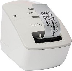 brother QL-600G Etikettendrucker weiß, grau